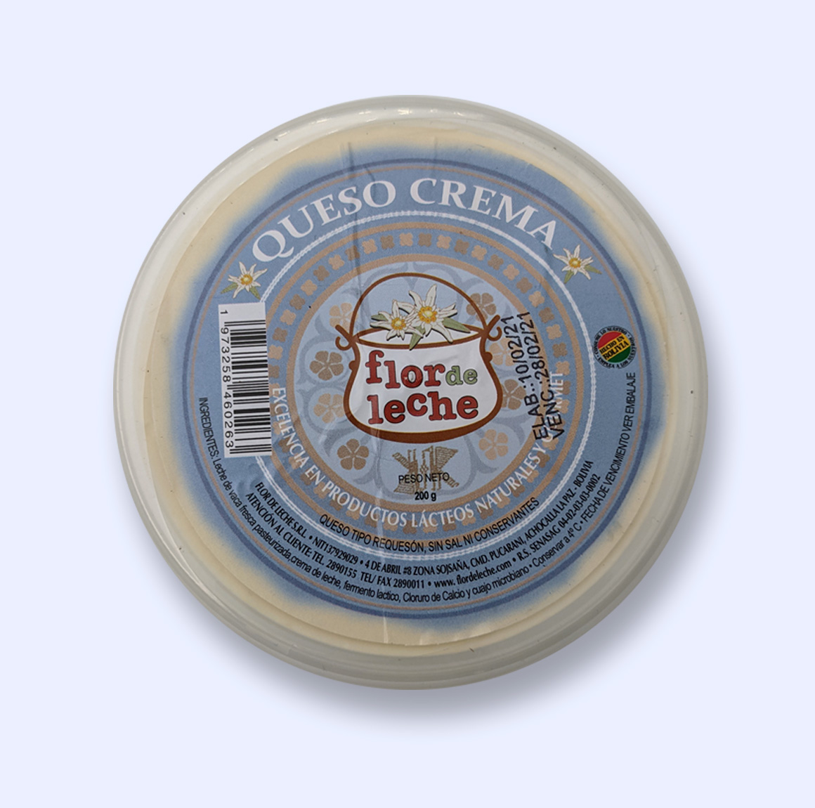Ecotambo - Queso Crema (200 grs.)