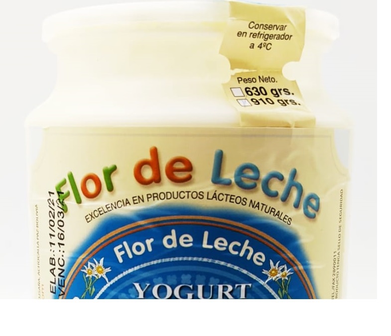 Ecotambo - Yogurt de Maracuyá Entero (910 grs.)